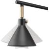 imageGlobe Electric 59980 Aurora 4Light Track Lighting Matte Black Brass AccentsMatte Black