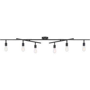 imageGlobe Electric 59811 Weston 6Light Track Lighting Matte Black Bulb Not IncludedMatte Black  Nina