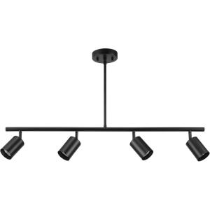 imageGlobe Electric 60222 Willard 4Light Adjustable Height Track Lighting Matte BlackWillard