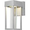 imageGlobe Electric 44880 Bowie 1Light LED Integrated Outdoor Wall Sconce Galvanized Steel Bulb Not Included