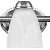 imageGlobe Electric 50783 23quot 3Light Vanity Lighting Satin Nickel Alabaster Glass Shades Bathroom Dcor Kitchen Lights Home Essentials Bedroom Wall Lamp Light Fixture E26 BaseSatin Nickel