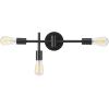 imageGlobe Electric 63000008 18quot 3Light Vanity Light Matte Black Bulb Not IncludedHollins Black