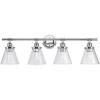 imageGlobe Electric 51446 Parker 4 Chrome Vanity Light Bulb Not IncludedWithout Bath Set