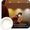 imageGlobe Electric 50078 WiFi Smart 4quot LED Retrofit Recessed Light No Hub Required Voice Activated 10 W Multicolor Changing RGB White 2000K  5000K 600 Lumens GU10 and E26 Adaptors Included5 Inch6 Inch Retrofit