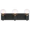 imageGlobe Electric 63000005 18quot 3Light Vanity Light Matte Black