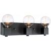 imageGlobe Electric 63000005 18quot 3Light Vanity Light Matte Black