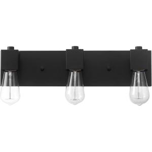 imageGlobe Electric 63000005 18quot 3Light Vanity Light Matte Black