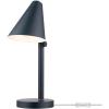 imageGlobe Electric Novogratz x 56030 18quot Adjustable Height Desk Lamp Matte Blue inLine OnOff Rocker Switch Midcentury Modern Home Office Accessories Desk Lamps for Home Office Home Dcor