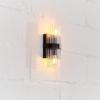 imageGlobe Electric 51714 1Light Wall Sconce Dark Bronze Antique Brass Socket Clear Glass Shade WallLamp Dimmable Lights for Bedroom Kitchen Sconces Lighting Bulb Not IncludedMatte Black  Halley