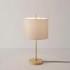 imageGlobe Electric 65916 22quot Table Lamp Light Faux Wood Jute Shade