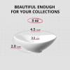 imageLIFVER Dipping Bowls 3 oz White Dip Bowl Set of 8 Mini Charcuterie Board Bowls Soy Sauce Dishes for BBQ and Dinner Party Housewarming Gifts3 OZ
