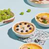 imageLIFVER Ceramic Pie Pans for Baking 6 Inches 116 OZ Set of 4 Deep Pie Dish Round Mini Pie Plates Tart Pans Small Quiche Baking Fluted Dish Pan for Dinner Oven Freezer Microwave Safe