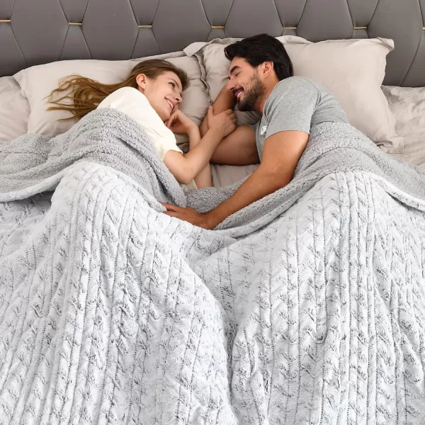 Bearhug Electric Blanket King Size 100quot x 90quot Dual Controller Heated Blanket Warm Faux Fur ampamp Soft Sherpa 10Heat Levels ampamp 112H Auto Off OverHeat Protect ETL Machine WashableDreamy Milky Way
