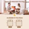 imageBearhug King Heated Mattress Pad Dual Control Bed Warmer with 10 Heat Level Auto Shut Off Timer Zipper Electric Mattress Pad with Deep Pocket Up to 18quot ETL Certified Machine Wash 78quot x 80quot BrownWith Light Brown Cover