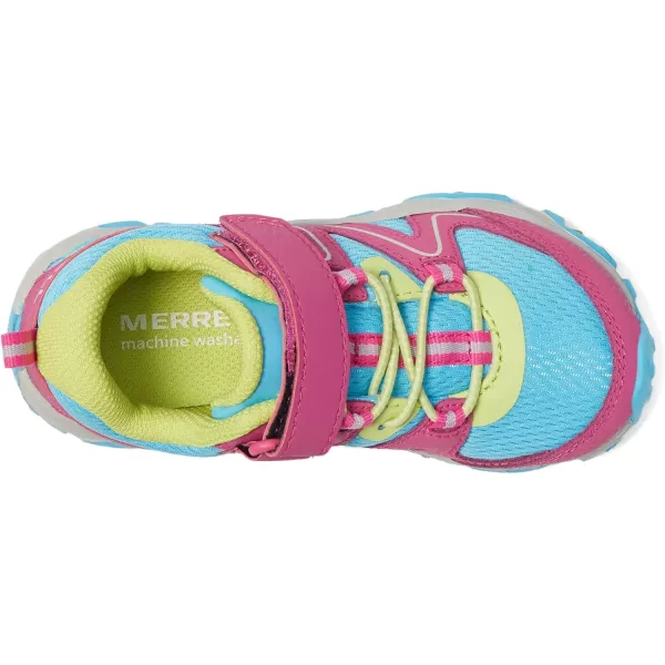 imageMerrell Kids Trail Quest Hiking SneakerBerryLimeTurquoise