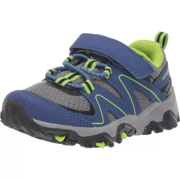 imageMerrell Kids Trail Quest Hiking SneakerBlueGreen