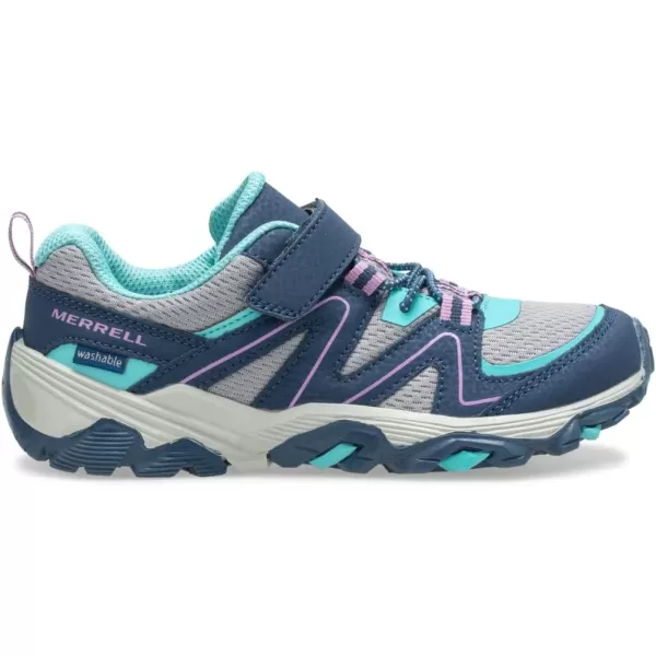 imageMerrell Kids Trail Quest Hiking SneakerNavyGrey