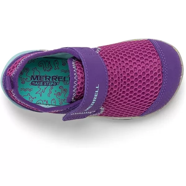 imageMerrell UnisexChild Bare Steps H20PurpleTurq