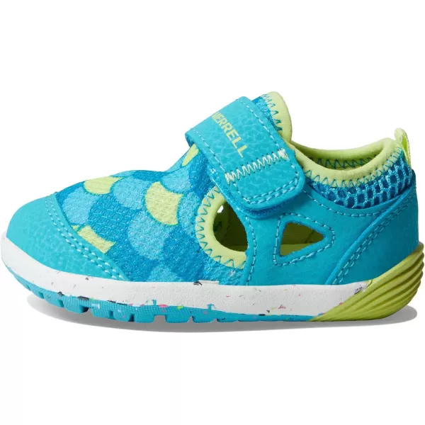 imageMerrell UnisexChild Bare Steps H20TurquoiseLime