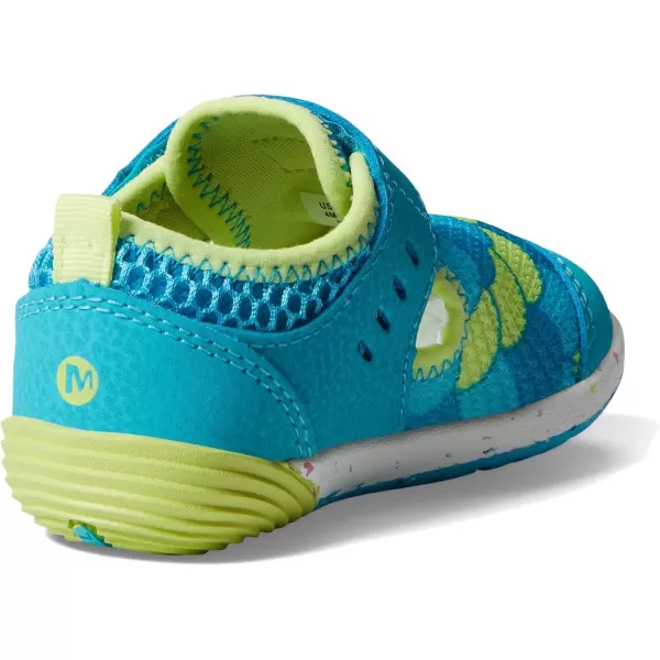 imageMerrell UnisexChild Bare Steps H20TurquoiseLime
