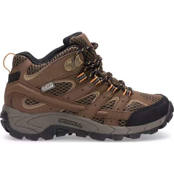 imageMerrell UnisexChild Moab 2 Mid WTRPF Hiking BootEarth