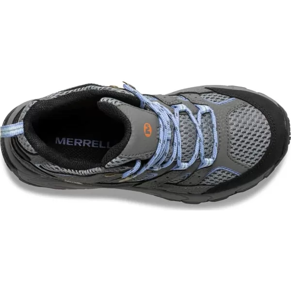 imageMerrell UnisexChild Moab 2 Mid WTRPF Hiking BootGreyPeriwinkle