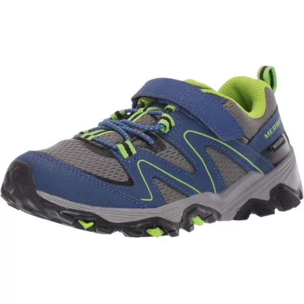 imageMerrell Kids Trail Quest Hiking SneakerBlueGreen