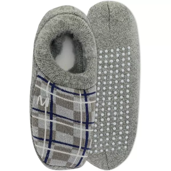 imageMerrell Unisex Adult Cozy Gripper Low Cut Slipper Socks  Unisex Soft Brushed Inner Layer and Full CushionCharcoal