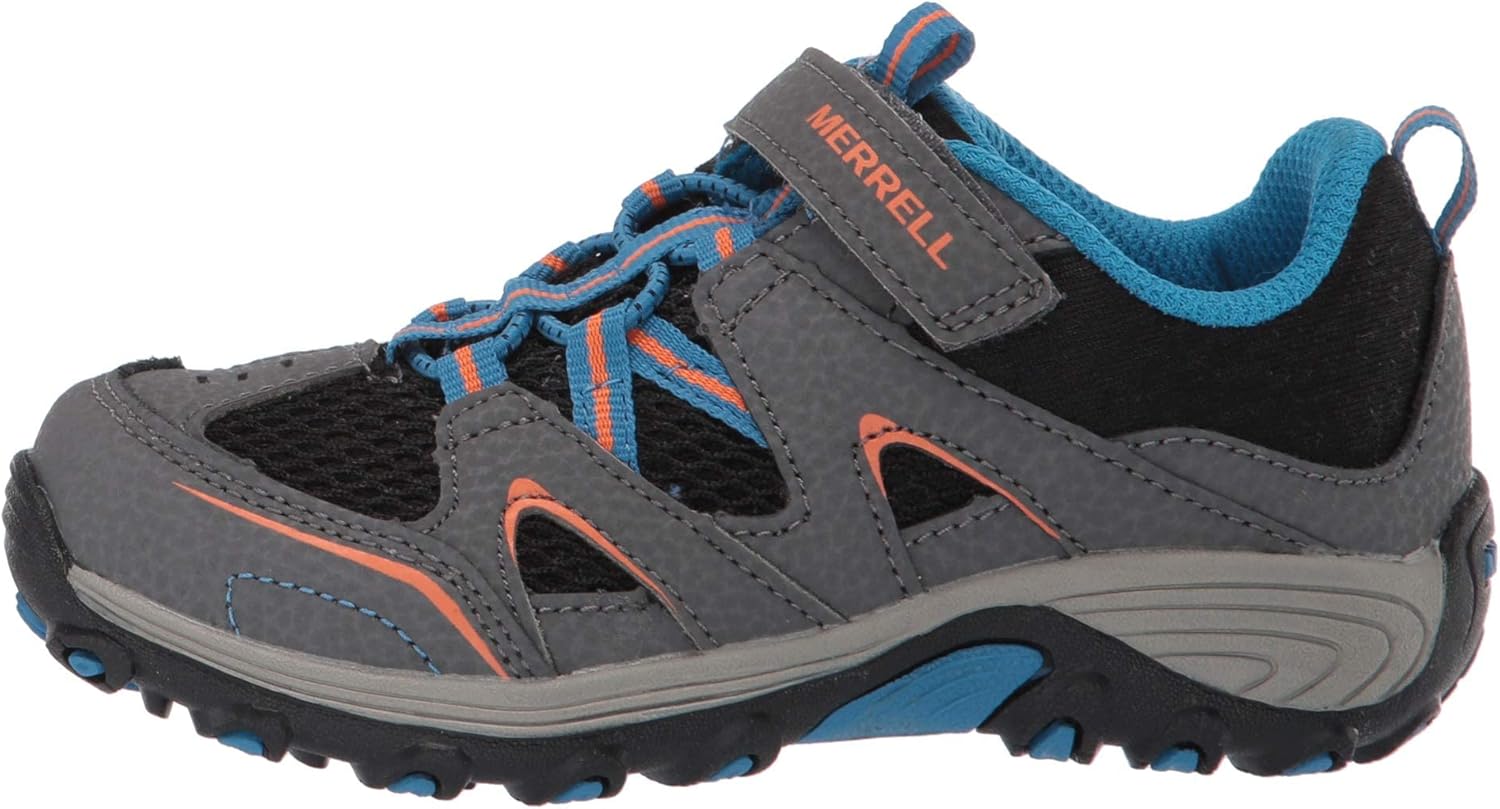 imageMerrell Kids Trail Chaser Hiking SneakerGreyBlack
