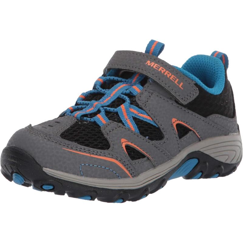 imageMerrell Kids Trail Chaser Hiking SneakerGreyBlack