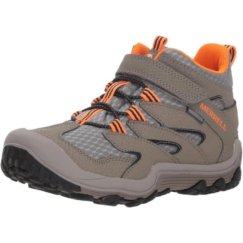 imageMerrell UnisexChild Chameleon 7 Access Mid aC WTR Hiking BootGunsmoke
