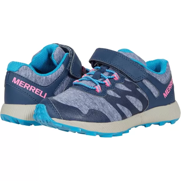 imageMerrell Kids Nova 2 SneakerNavyHeatherTurq