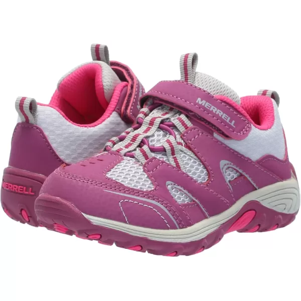 imageMerrell Kids Trail Chaser Hiking SneakerBerryGrey