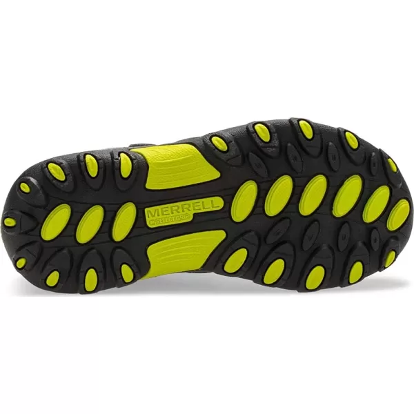 imageMerrell Kids Trail Chaser Hiking SneakerBlackBlue