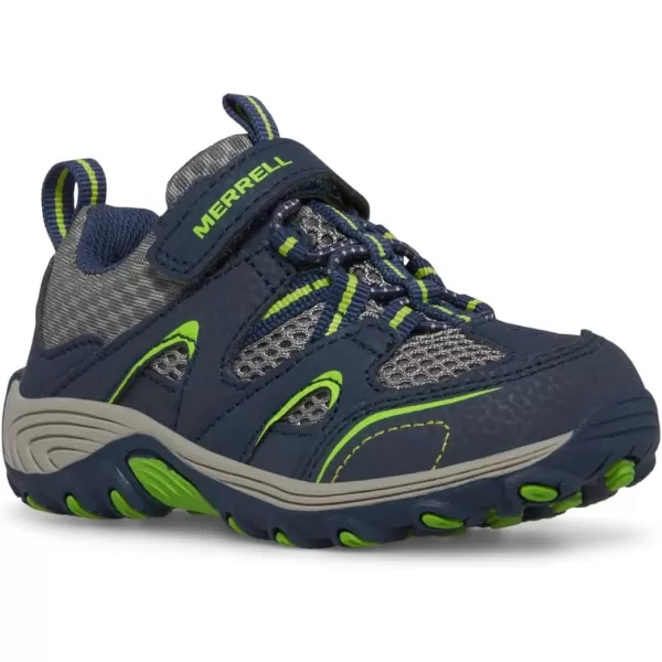 imageMerrell Kids Trail Chaser Hiking SneakerNavyGreen