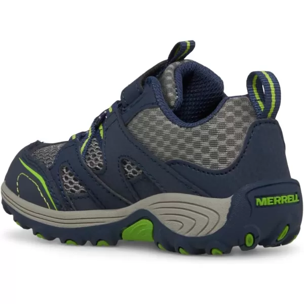 imageMerrell Kids Trail Chaser Hiking SneakerNavyGreen