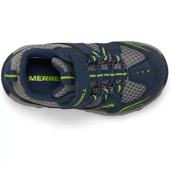 imageMerrell Kids Trail Chaser Hiking SneakerNavyGreen