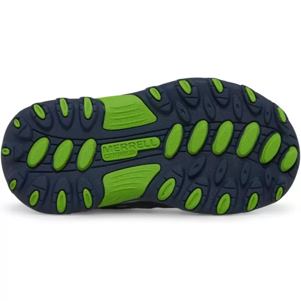 imageMerrell Kids Trail Chaser Hiking SneakerNavyGreen