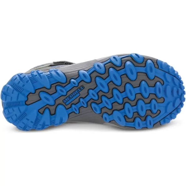 imageMerrell UnisexChild Chameleon 7 Access Mid aC WTR Hiking BootGreyBlue