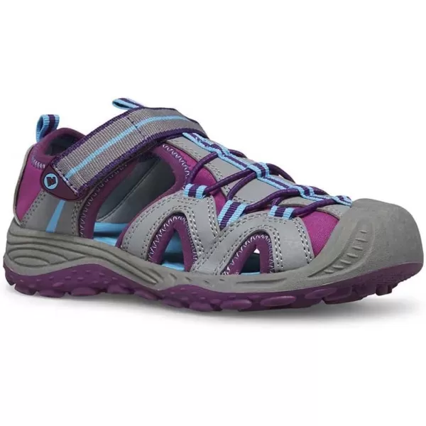 imageMerrell UnisexChild Hydro 2 SandalGreyBerry