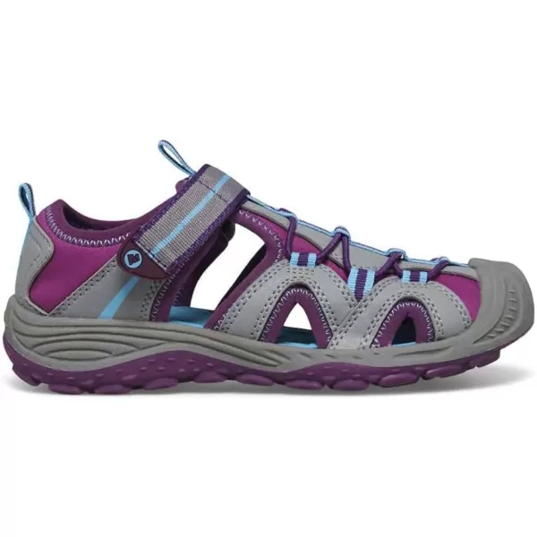 imageMerrell UnisexChild Hydro 2 SandalGreyBerry