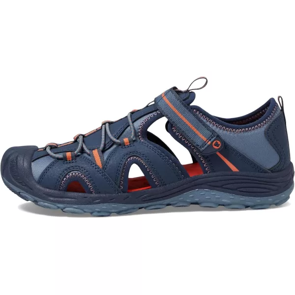 imageMerrell UnisexChild Hydro 2 SandalNavyOrange