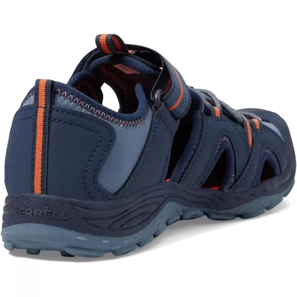 imageMerrell UnisexChild Hydro 2 SandalNavyOrange