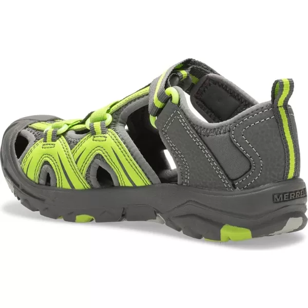 imageMerrell UnisexChild Hydro Junior Sport SandalGreyGreen