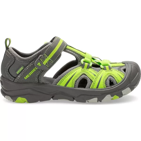imageMerrell UnisexChild Hydro Junior Sport SandalGreyGreen
