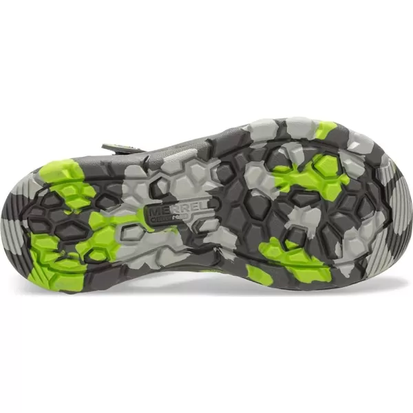 imageMerrell UnisexChild Hydro Junior Sport SandalGreyGreen
