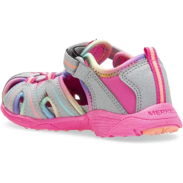 imageMerrell UnisexChild Hydro Junior Sport SandalGreyMulti
