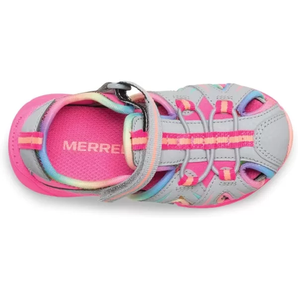 imageMerrell UnisexChild Hydro Junior Sport SandalGreyMulti
