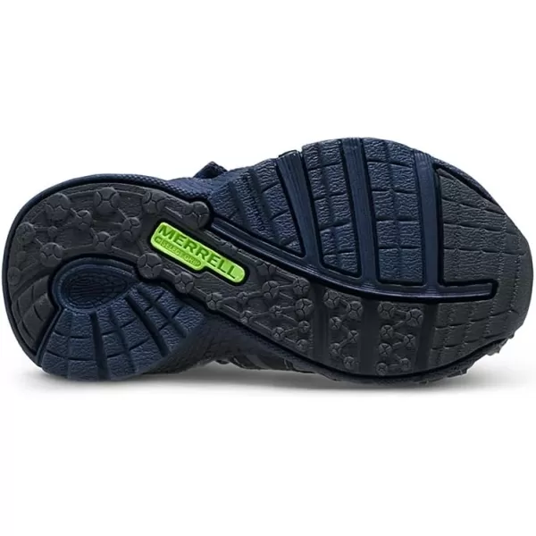 imageMerrell UnisexChild Hydro Junior Sport SandalNavyGreen