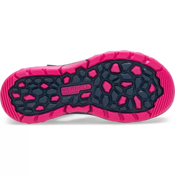 imageMerrell UnisexChild Hydro Junior Sport SandalNavyPink